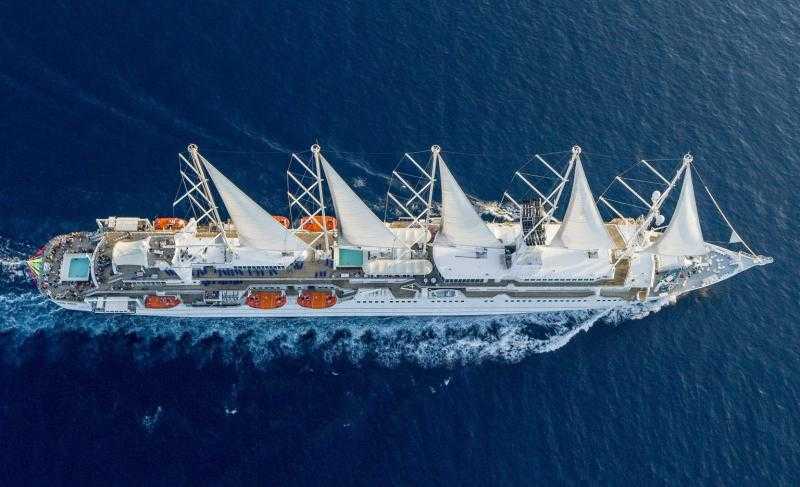 «بورسعيد السياحي» يستقبل أكبر السفن الشراعية في العالم CLUB MED 2