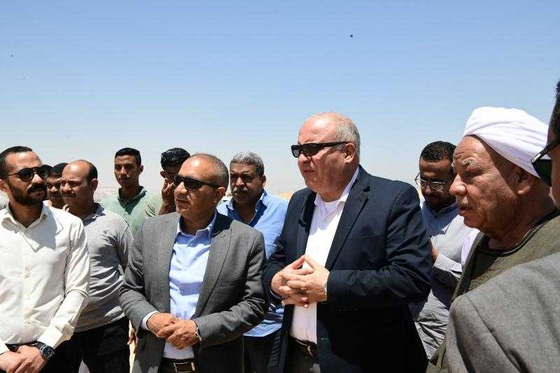 أشرف الداودي يوجه بتعويض المزارعين المتضررين من انهيار أحد أحواض الغابة الشجرية بالصالحية