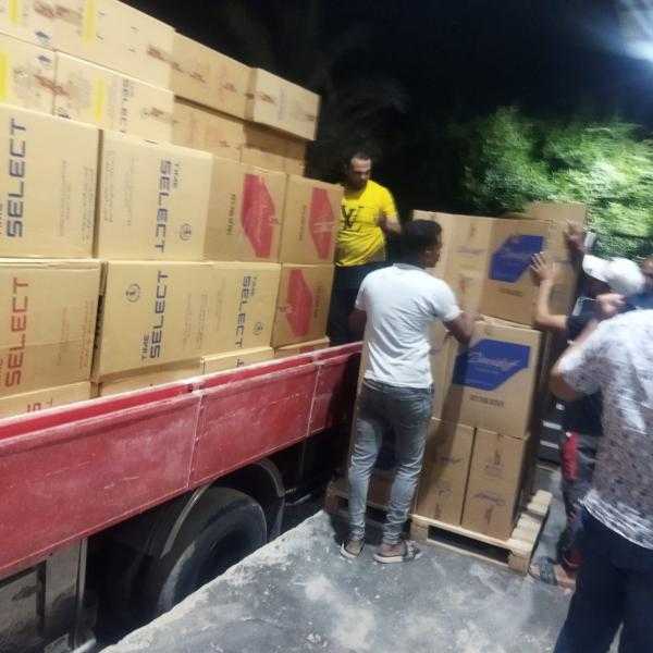 «التموين» تضبط 790 كرتونة سجائر محجوبة في مخزن بطنطا