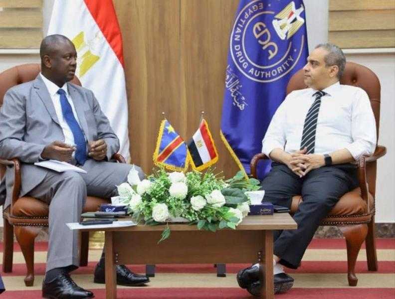 «الدواء المصرية» تبحث تعزيز التعاون بين مصر والكونغو في القطاع الدوائي