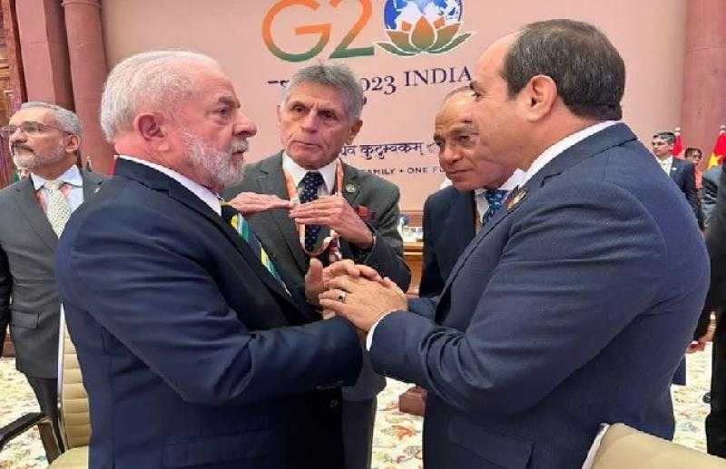 السيسي يلتقي نظيره البرازيلي ورئيس الوزراء الصيني على هامش قمة العشرين