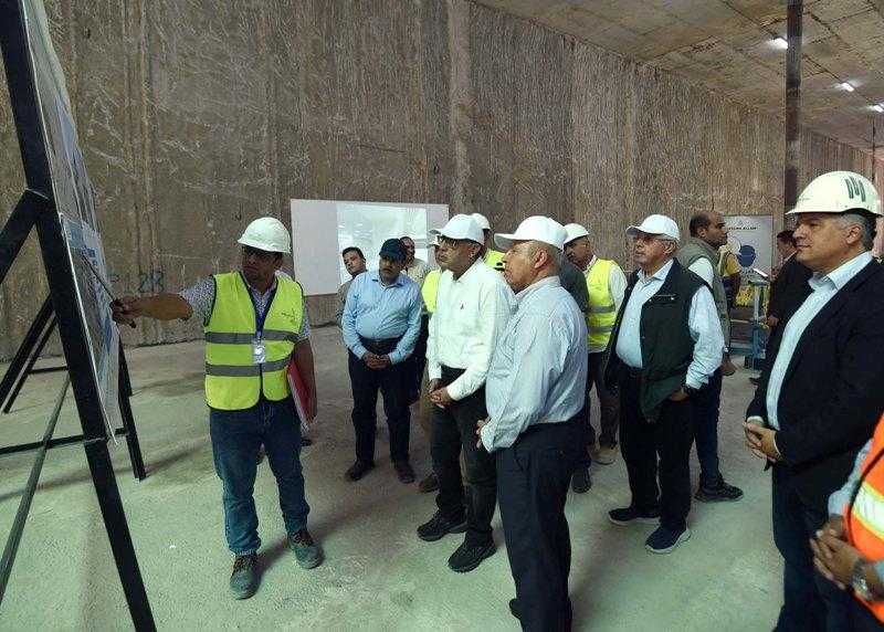 مدبولي يتفقد الأعمال الجاري تنفيذها بالمرحلة الأولى من الخط الرابع لمترو الأنفاق