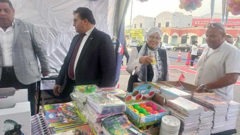خالد فودة يفتتح أول مقر لمعرض «أهلا مدارس» بشرم الشيخ
