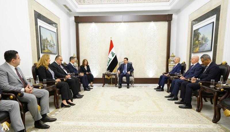 رئيس وزراء العراق يبحث تعزيز العلاقات الثنائية مع مجلس الشيوخ الروماني