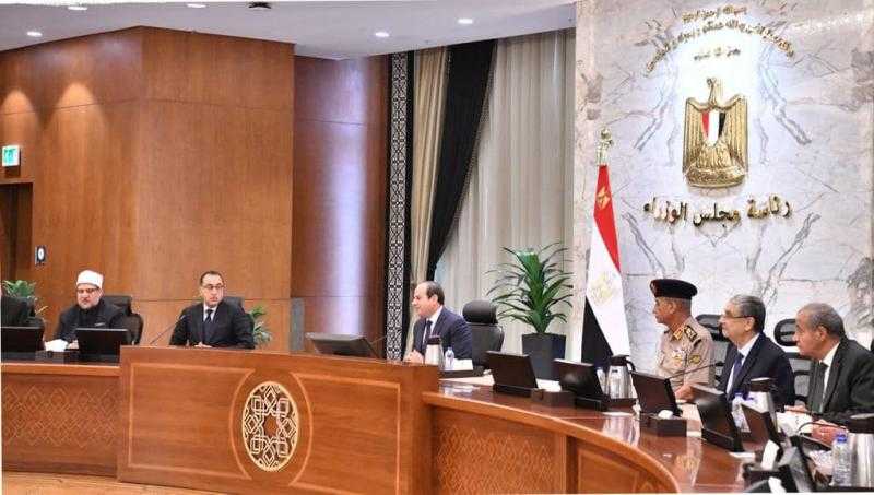 الرئيس السيسي: تنفيذ العاصمة الإدارية الجديدة لتغيير نظام عمل الدولة