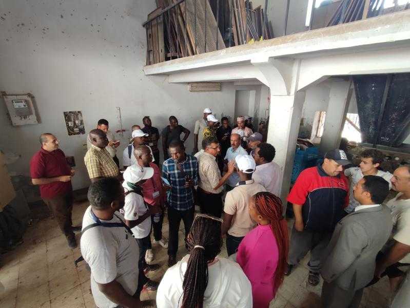 معهد بحوث القطن بكفر الشيخ يستقبل وفدا إفريقيا في زيارة ميدانية