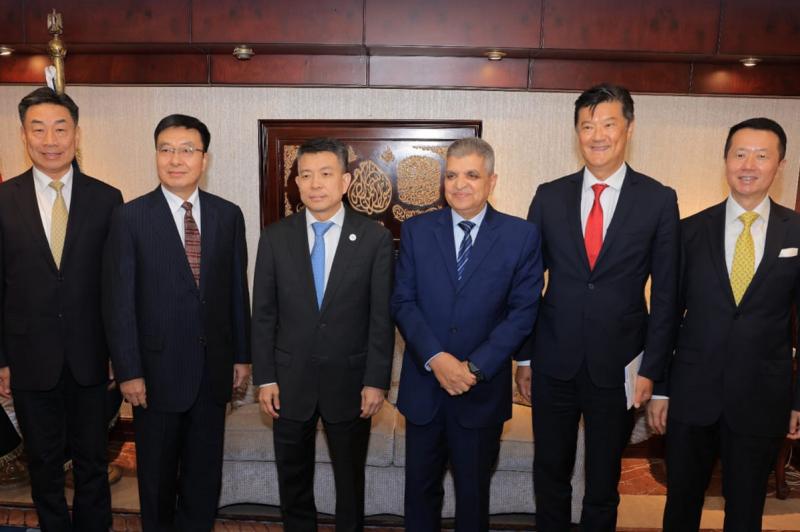 ”ربيع” يستقبل وفد الخط الملاحي العالمي COSCO