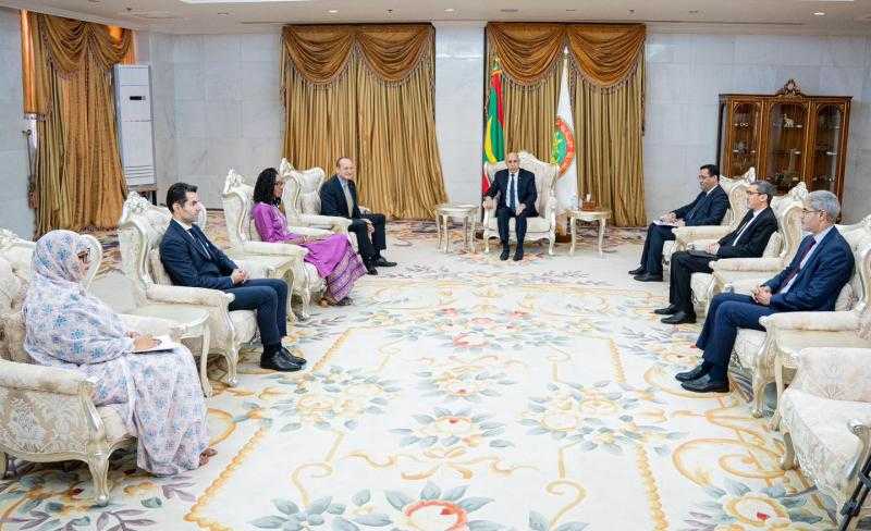 الرئيس الموريتاني يستقبل وفدًا من صندوق النقد الدولي