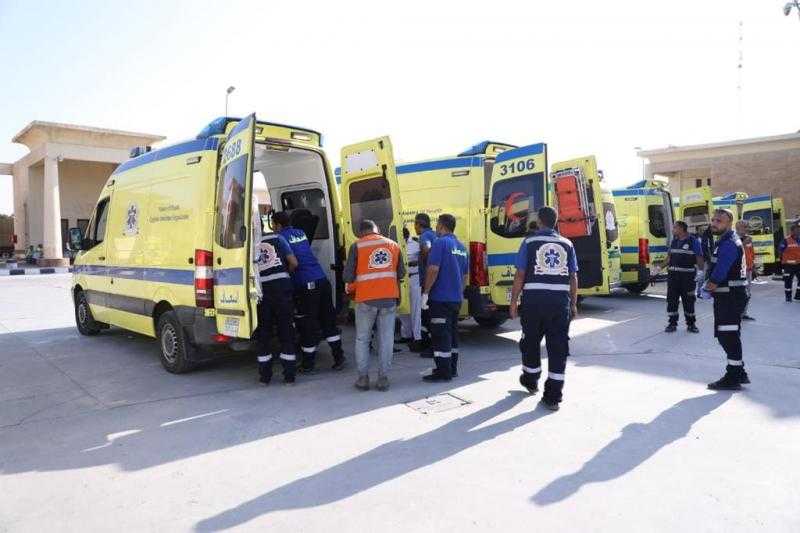 «الصحة»: وصول أول مجموعة من الأشقاء الفلسطينيين المصابين لعلاجهم بمصر