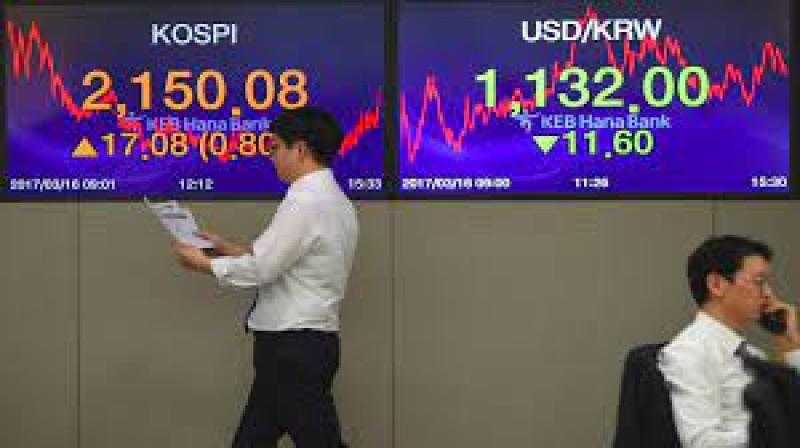 المستثمرون الأجانب يبيعون أسهم كورية جنوبية بـ2.39 مليار دولار