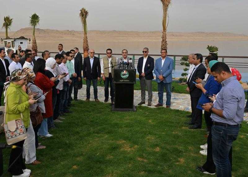 خلال أسبوعين.. رئيس الوزراء: لقاء مع محافظ الفيوم لتحفيز مشروعات بحيرة قارون