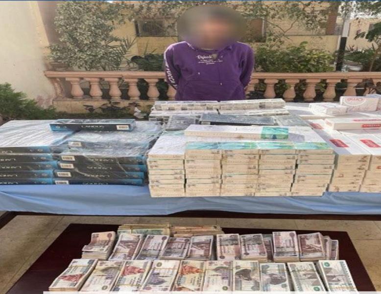 ضبط 2750 عبوة سجائر مهربة جمركيًا