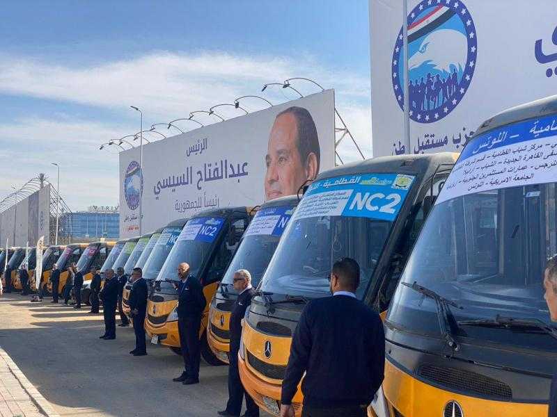 رئيس جهاز «القاهرة الجديدة» يتفقد منظومة النقل الداخلي بعد تعديل مساراتها.. صور