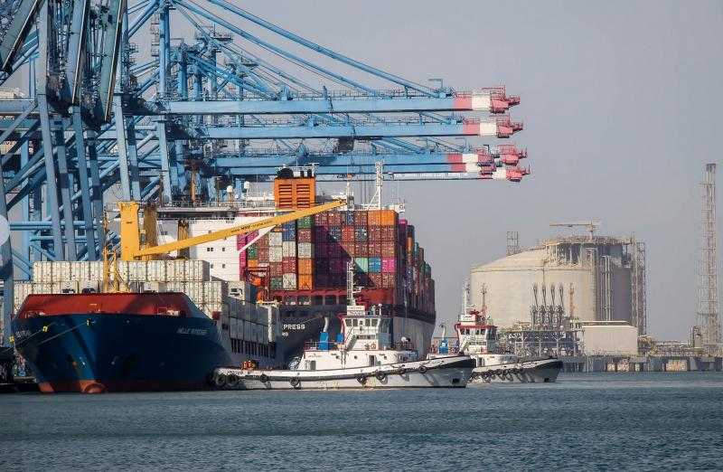 بينها زيت وقمح.. ميناء دمياط يستقبل 37950 طنًا من البضائع