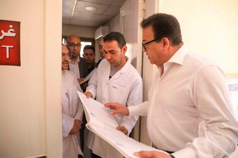 وزير الصحة يحيل مدير الصيدلية ومسئولي قسم الطوارئ بمستشفى بلبيس المركزي للتحقيق