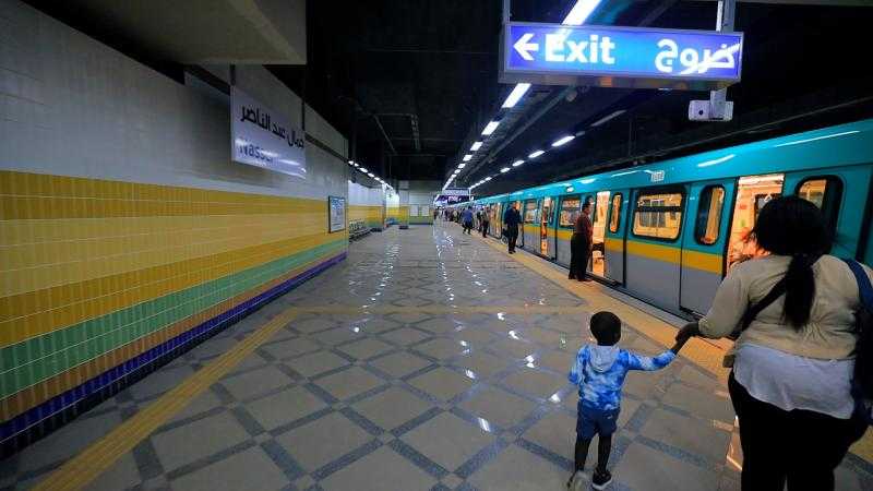 ”النقل” تعلن عن مواعيد عمل محطات مترو الخط الثالث