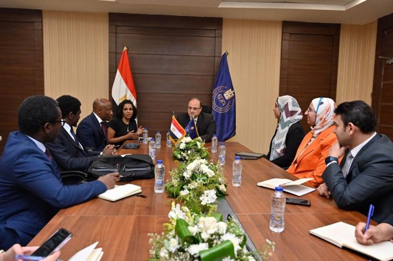 هيئة الدواء تستقبل رئيس هيئة تنظيم المستحضرات الدوائية بالكونغو الديموقراطية