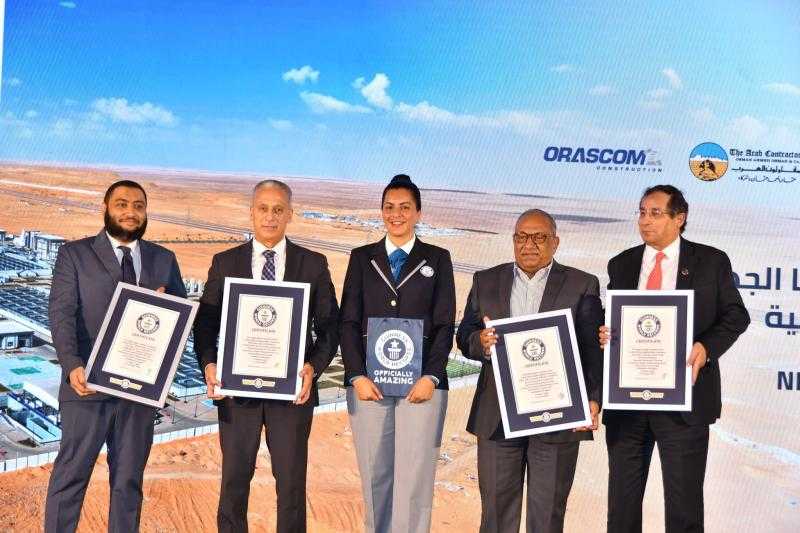محطة الدلتا الجديدة لمعالجة مياه الصرف الزراعي تحصد 4 أرقام قياسية من ”جينيس”