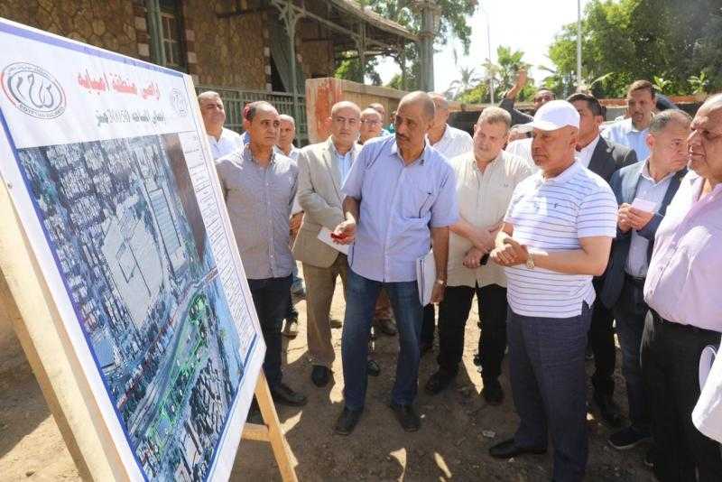 ”الوزير” يتابع تطوير مجمع الورش بإمبابة ومشروعات النقل النهري