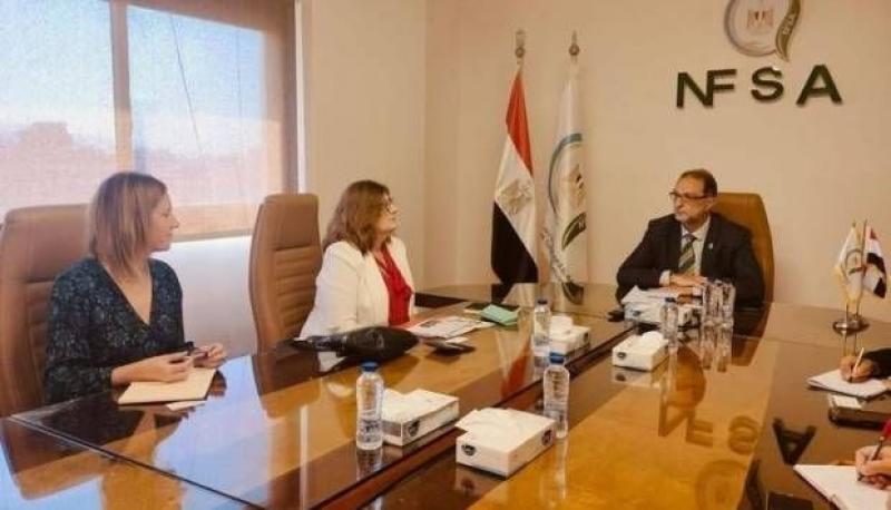 رئيس سلامة الغذاء يستقبل الملحق الزراعى الأسترالى بالقاهرة لبحث التعاون المشترك