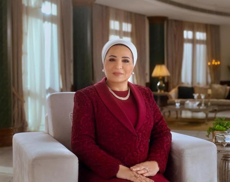 السيدة انتصار السيسى مهنئة بالعام الهجرى: مناسبة جليلة تذكرنا بأعظم معانى الوفاء والصبر
