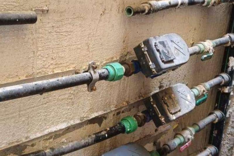 جهاز دمياط الجديدة ينفذ حملة مكبرة لضبط وصلات المياه الخلسة