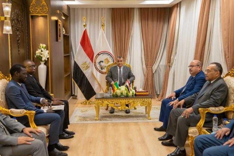 وزير الإنتاج الحربى يلتقى السفير السنغالى بمصر لبحث أوجه التعاون