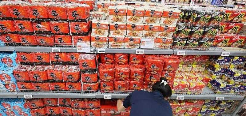 صادرات المكرونة سريعة التحضير الكورية تقفز بنسبة 31.7% خلال 8 شهور
