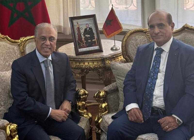 السفير المغربي يستقبل رئيس الغرفة المصرية المغربية لبحث دعم العلاقات الاقتصادية بين البلدين