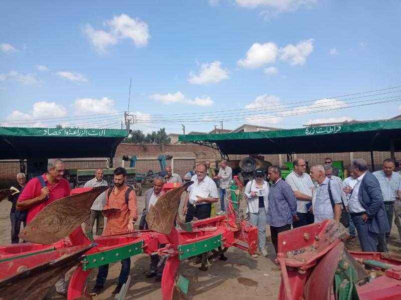 وفد الاتحاد الأوروبي يزور محطات الزراعة الآلية بمحافظتي المنوفية والغربية| صور