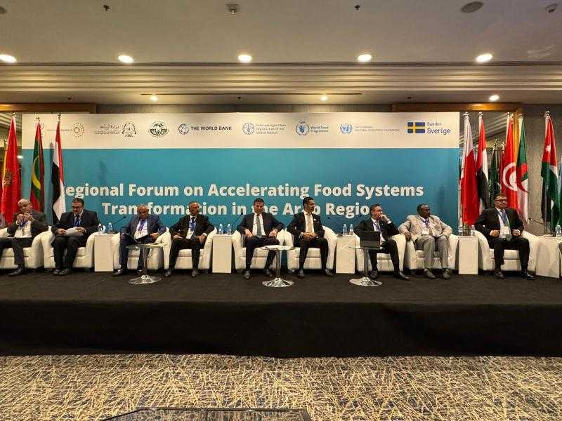 وزير الزراعة يعلن عن توصيات منتدى تسريع تحول النظم الغذائية في المنطقة العربية
