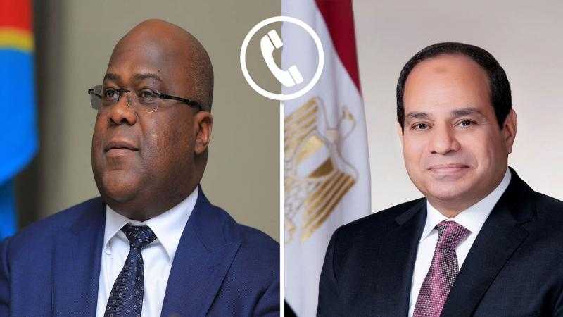 الرئيس الكونغولي لـ”السيسي”: الدعم المصري انعكس إيجابًا على جهود التنمية