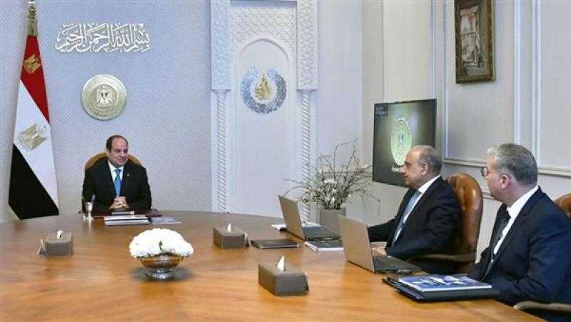 الرئيس السيسي يطلع على خطة الحكومة لضمان توفير احتياجات قطاع الكهرباء من المنتجات البترولية