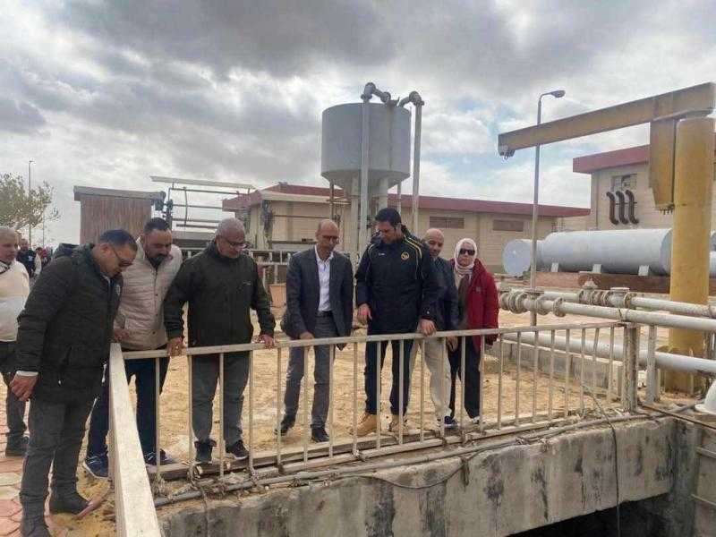 رئيس جهاز القاهرة الجديدة يتفقد روافع الصرف الصحي للتأكد من كفاءتها