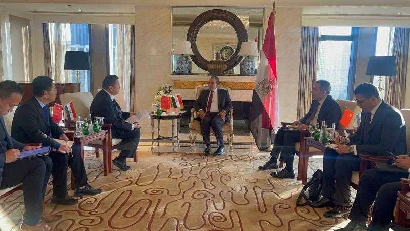 وزير الخارجية يلتقي شركة ”جريت وول” الصينية لصناعة السيارات