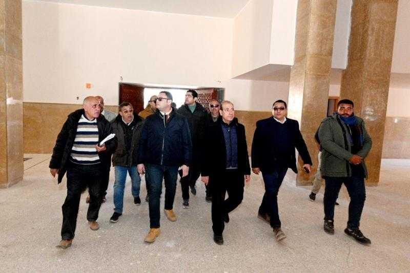 وزير الإسكان يتفقد المباني الخدمة ومركز البلدة التراثية بسانت كاترين| صور