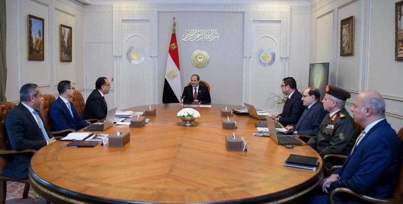 الرئيس السيسى: مواءمة المشروعات الجديدة مع الاستراتيجية الوطنية للتنمية