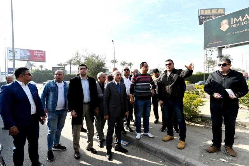 وزير الإسكان يتفقد محور 26 يوليو المواجه لمدينتي الشيخ زايد و6 أكتوبر| صور