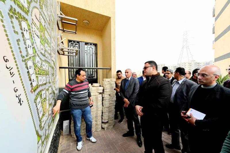 ”الشربيني” يتفقد المشروعات السكنية بـ6 أكتوبر| صور