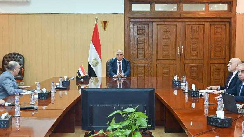 وزير الري يتابع أعمال منظومة الصرف الزراعي خلال 2024/2025