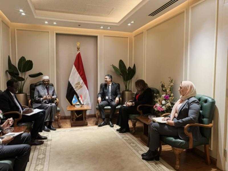 وزير التموين يبحث تعزيز التعاون بمجالات الأمن الغذائي والتبادل التجاري مع الصومال