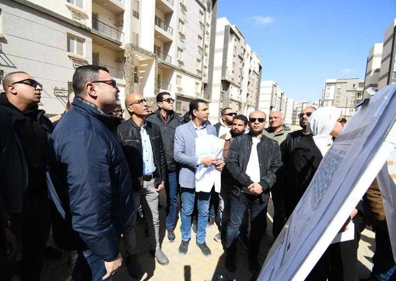 ”الشربيني” يتفقد أعمال تنفيذ مشروعات الإسكان بالقاهرة الجديدة| صور