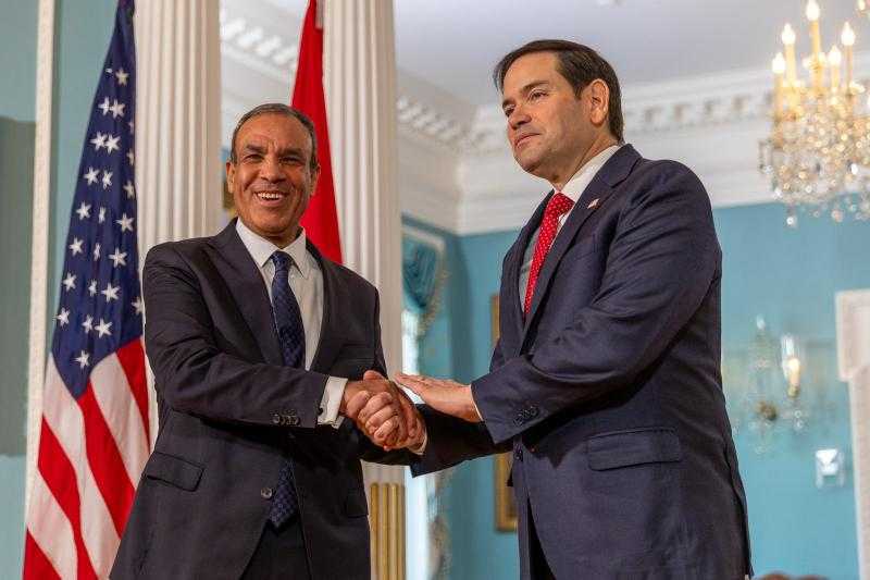 وزيرا خارجية مصر وأمريكا يبحثان الترتيبات لعقد منتدى ”مستقبل مصر الاقتصادي”