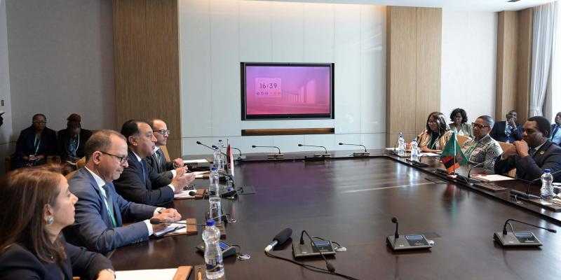 ”مدبولي” يبحث مع رئيس زامبيا تعزيز العلاقات الاقتصادية والاستثمارية