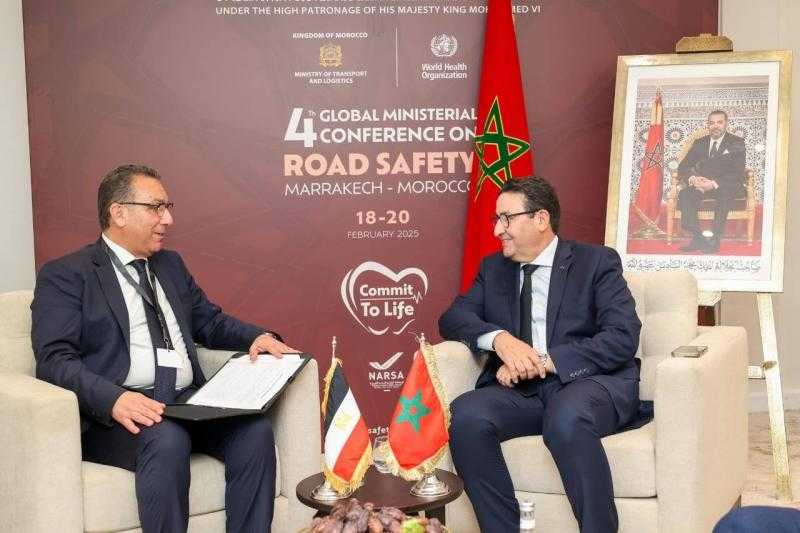 نائب وزير النقل يشارك فى المؤتمر الوزارى العالمى الرابع بمراكش