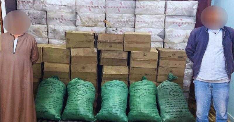 ”الداخلية” تضبط 26.5 ألف عبوة سجائر بالوادي الجديد