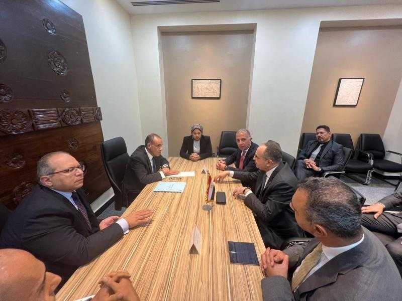 وزير الخارجية بلتقي رئيسي مجلس إدارة شركتي التحالف المصري المُنفذ لمشروع سد جوليوس نيريري التنزاني