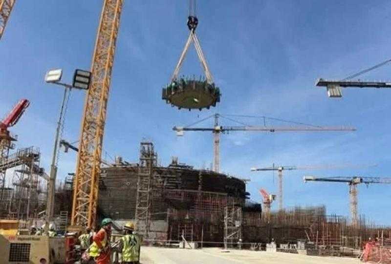 آخر مستجدات الأعمال الإنشائية بمحطة الضبعة النووية.. تفاصيل