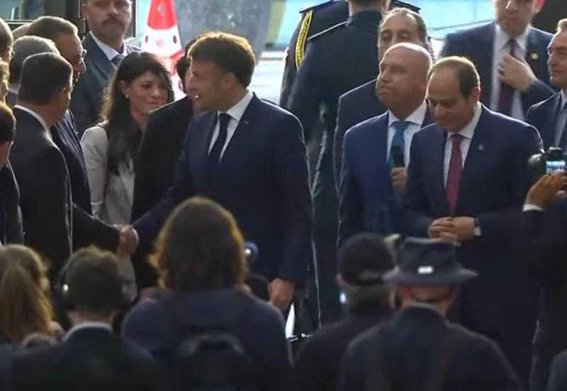الرئيس السيسي و”ماكرون” يتفقدان محطة عدلي منصور التبادلية| فيديو