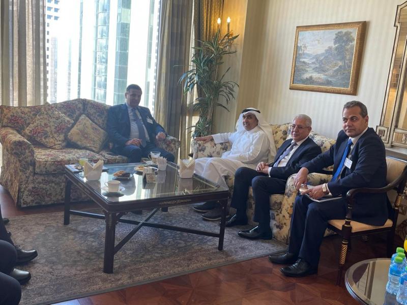 وزير الزراعة بحث تعزيز الاستثمارات الزراعية مع الأمين العام لمجلس الأعمال الكويتي المصري